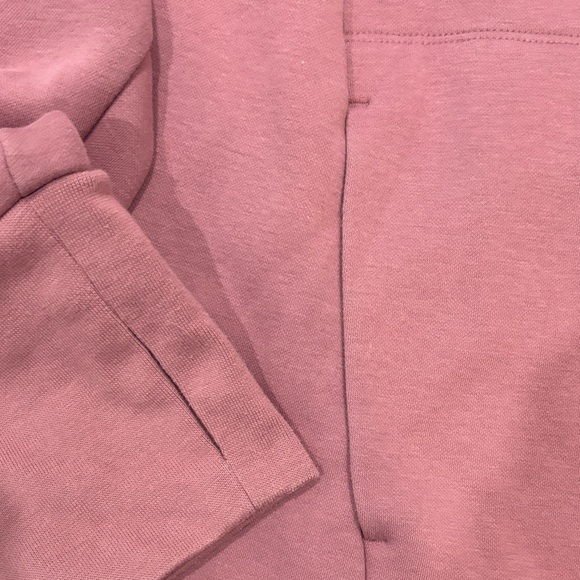 Fabletics Rose Pink Mock Neck Pullover Sweater - Picture 4 of 6